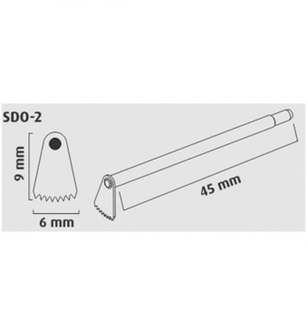 SERRA OSCILATORIA CIRURGICA DENTFLEX SDO2